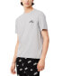 ფოტო #3 პროდუქტის Men's 2-Pc. Graffiti-Logo Pajamas