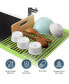 Multipurpose Heavy Duty Silicone Roll Up Sink Drying Rack Large