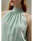 ფოტო #2 პროდუქტის Women's Yasmin Sleeveless Halter Top