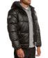 Men's NASA-Inspired Reversible Two-in-One Puffer Jacket with Astronaut Interior