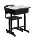 Фото #1 товара Adjustable Height Student Desk And Chair With Pedestal Frame