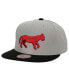 Фото #1 товара Men's Gray Detroit Tigers Cooperstown Collection Away Snapback Hat