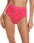 Sweaty Betty Brook High-Waist Xtra Life Bikini Bottom Women's Red Xs