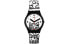 Фото #1 товара Часы и аксессуары Swatch Gent GB322 34mm Белый 30м водонепроницаемые, унисекс