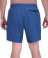 Men's Stretch Twill-Print 7" Swim Trunks with Compression Liner