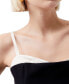 ფოტო #3 პროდუქტის Women's Azra Corset-Strap Twill Top