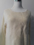 Tommy Hilfiger Women's Long Sleeve Ribbed Sweater Boat Neck White S