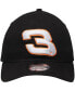 Men's Black Austin Dillon 9Twenty Enzyme Washed Adjustable Hat