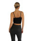 Фото #3 товара Women's All I Need Knit Crop - Black