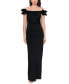 Фото #1 товара Платье XSCAPE с открытыми плечами и оборками