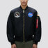 Фото #3 товара Полетная куртка Alpha Industries APOLLO MA-1 черная 男女同款