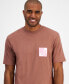 Фото #1 товара HUGO by Men's Short Sleeve Crewneck Logo T-Shirt