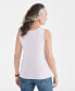 Фото #2 товара Women's Cotton Square-Neck Tank Top, Created for Macy's