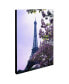 Фото #3 товара Kathy Yates 'Eiffel Tower with Blossoms' Canvas Art - 24" x 16"