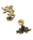 ფოტო #1 პროდუქტის Lannister Lion Sigil Cufflinks