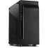 Inter-Tech A-3411 Creek - Tower - PC - Black - ATX - ITX - micro ATX - Blue - Green - Red - Front - фото #1