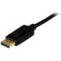 Фото #6 товара StarTech.com 16ft (5m) DisplayPort to HDMI Cable - 4K 30Hz - DisplayPort to HDMI Adapter Cable - DP 1.2 to HDMI Monitor Cable Converter - Latching DP Connector - Passive DP to HDMI Cord - 5 m - DisplayPort - HDMI - Male - Male - Straight