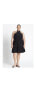 ფოტო #3 პროდუქტის Plus Size Halter Flare Mini Dress