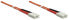 Фото #5 товара Intellinet Fiber Optic Patch Cable - OM2 - SC/SC - 5m - Orange - Duplex - Multimode - 50/125 µm - LSZH - Fibre - Lifetime Warranty - Polybag - 5 m - OM2 - SC - SC