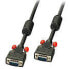 Фото #5 товара Lindy VGA Cable M/M - black 7,5m - 7.5 m - VGA (D-Sub) - VGA (D-Sub) - Male - Male - Black