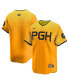 Фото #1 товара Nike Men's Gold Pittsburgh Pirates City Connect Limited Jersey