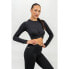 Фото #4 товара NEBBIA Cropped Elevated Long Sleeve Top