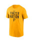 Фото #3 товара Men's Gold Pittsburgh Pirates Yinzer Nation Local Team T-shirt