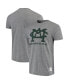 Фото #2 товара Men's Heathered Gray Michigan State Spartans Michigan Agricultural College Tri-Blend Vintage-Like T-shirt
