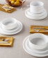 Фото #2 товара Aaden Matte Stackable 12-Pc. Dinnerware Set Service for 4, Created for Macy's