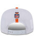 Фото #2 товара Men's White/Orange Denver Broncos 2024 NFL Training Camp Golfer Snapback Hat