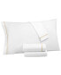 Фото #1 товара Italian Percale Cotton 4-Pc. Sheet Set, Queen, Created for Macy's