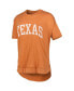 ფოტო #2 პროდუქტის Women's Texas Orange Texas Longhorns Arch Poncho T-shirt