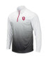 Фото #2 товара Men's Gray Indiana Hoosiers Magic Team Logo Quarter-Zip Jacket