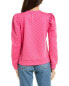 Fate Embossed Puff Sleeve Top Women's