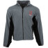 Фото #2 товара SHOEBACCA Microfleece Jacket Mens Grey Casual Athletic Outerwear 8097-GY-SB