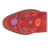 Фото #7 товара Dingo Sugar Bug Embroidery Floral Round Toe Cowboy Booties Womens Red Casual Boo