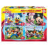 Фото #1 товара DISNEY Multi 4 Junior Mickey & Friends 20-40-60-80 Pieces Puzzle