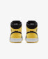 Кроссовки Nike Air Jordan 1 Mid Yellow Toe Black (Белый, Желтый, Черный)