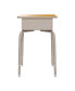 Student Desk With Open Front Metal Book Box - School Desk