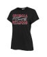 Women's Black Georgia Bulldogs College Football Playoff 2022 National Champions Frankie T-shirt