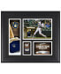 Фото #1 товара Christian Yelich Milwaukee Brewers Framed 15" x 17" Player Collage with a Piece of Game-Used Ball