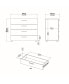 Фото #10 товара Austin 4 Drawer Chest