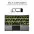 Фото #7 товара Bluetooth-клавиатура с подставкой для планшета Subblim SUB-KBT-SMBT51 Серый Разноцветный Испанская Qwerty QWERTY