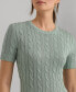 ფოტო #3 პროდუქტის Women's Cable-Knit Sweater Dress