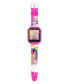 ფოტო #3 პროდუქტის Children's Barbie Pink Silicone Smart Watch 38mm