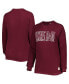 Women's Maroon Texas A&M Aggies Surf Southlawn Waffle-Knit Thermal Tri-Blend Long Sleeve T-shirt