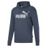 Фото #3 товара Puma Ess Logo Pullover Hoodie Mens Grey Casual Outerwear 67321610