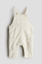 Linen-blend Overalls