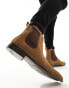 Фото #2 товара Walk London City Chelsea Boots In Tan Suede