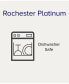 Rochester Platinum 5 Piece Place Setting